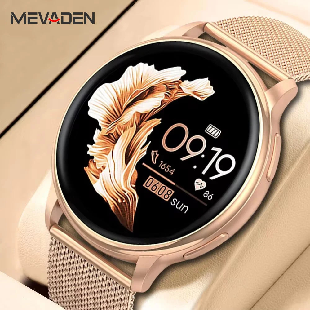 Style Track MEVADEN Bluetooth Call Smart Watch Women .
