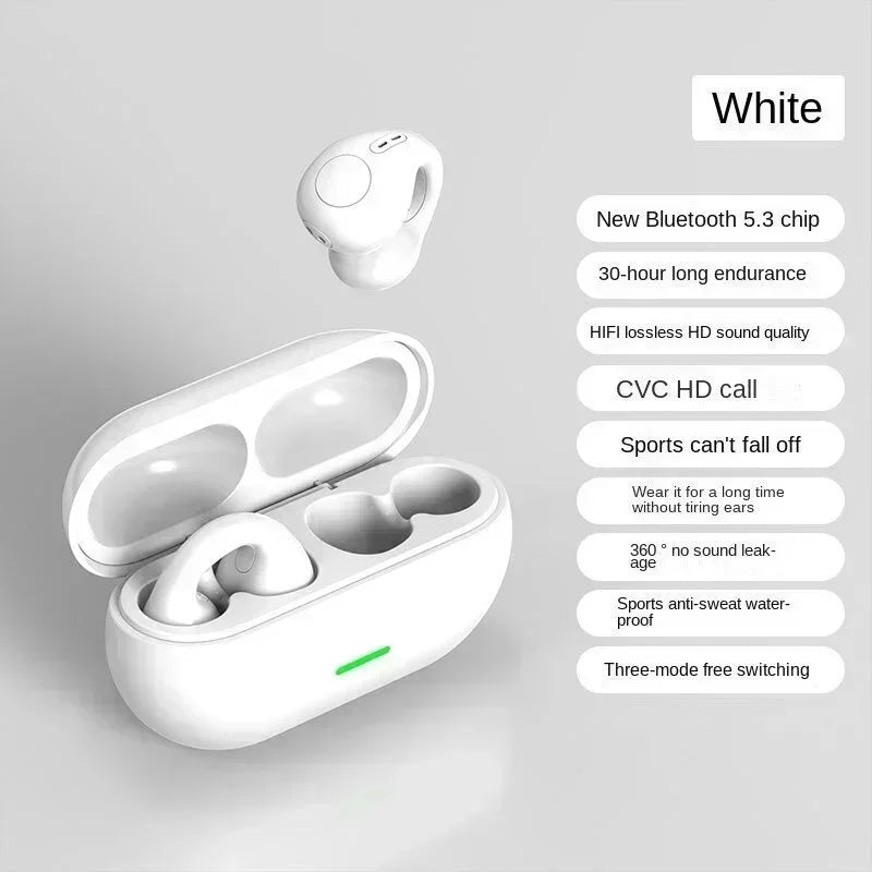 Hydro Beat Wireless Bluetooth 5.3 Headphones Sports Earphones HiFi Sound Quality Waterproof TWS Headset.