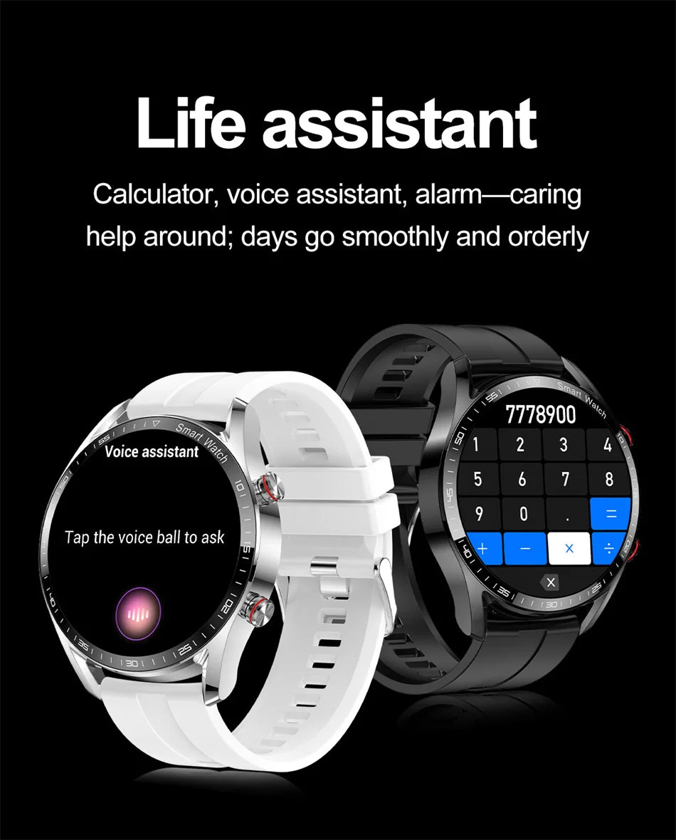 Smart Watch Men Multi-Sport Mode Heart Rate Health Monitoring Waterproof Business Smartwatch