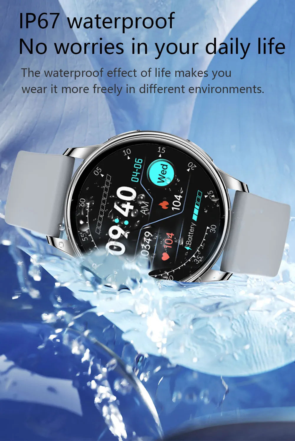 Style Track MEVADEN Bluetooth Call Smart Watch Women .