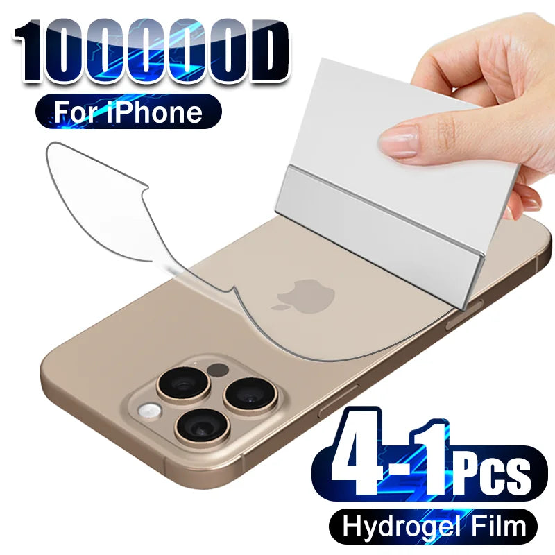 Back Hydrogel Film For iPhone 16 15 Pro Max