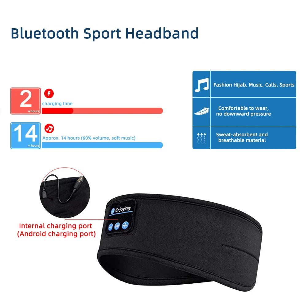 Sleep Beats Sports Sleeping Headband