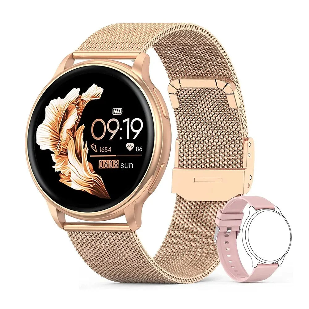 Style Track MEVADEN Bluetooth Call Smart Watch Women .