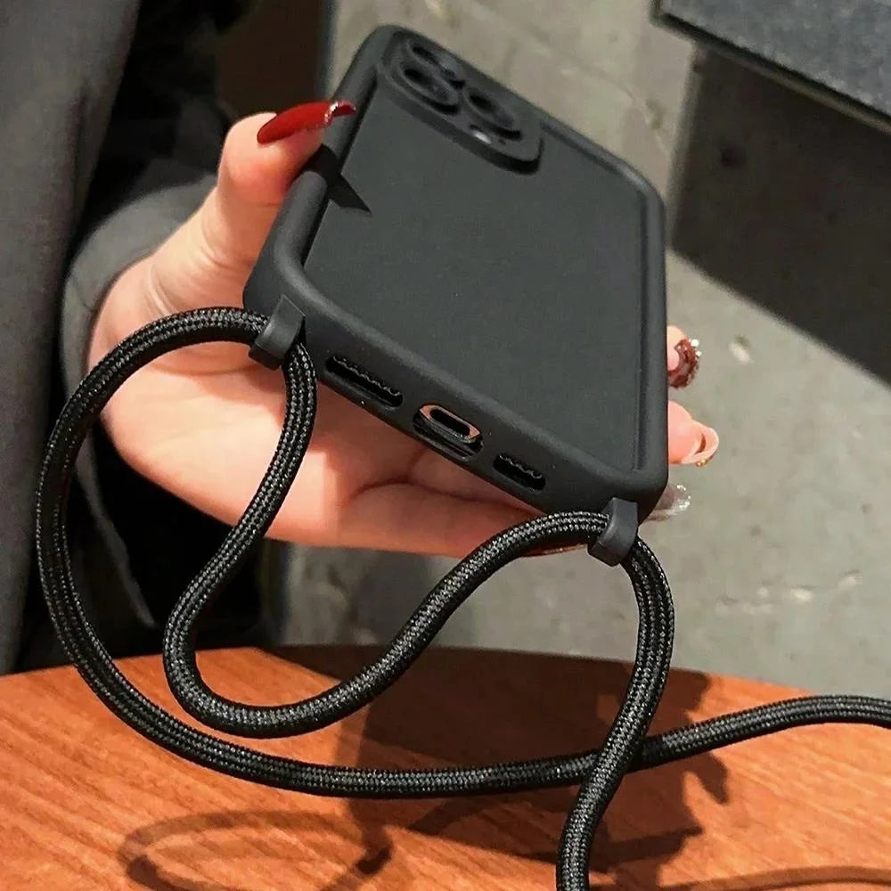 Cross Cover For iPhone 14 13 15 16 Pro Max