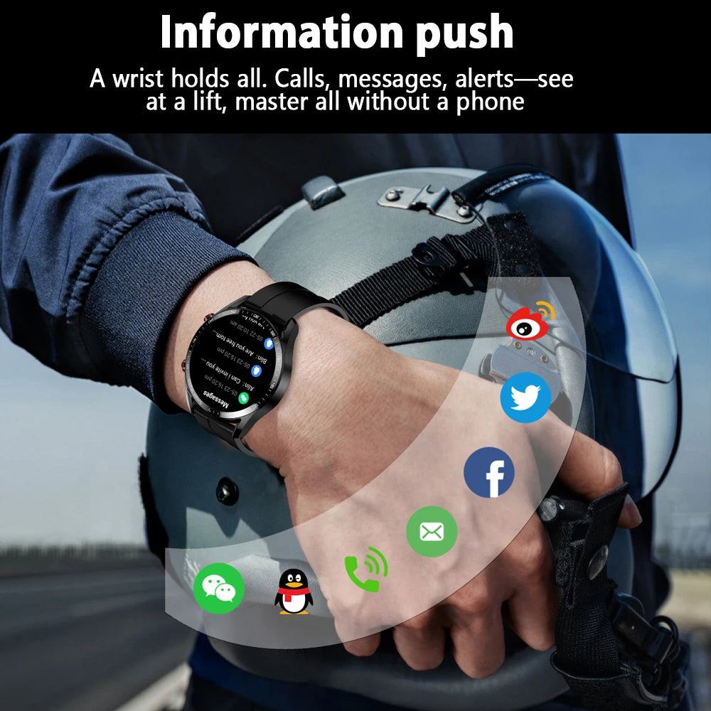 Smart Watch Men Multi-Sport Mode Heart Rate Health Monitoring Waterproof Business Smartwatch