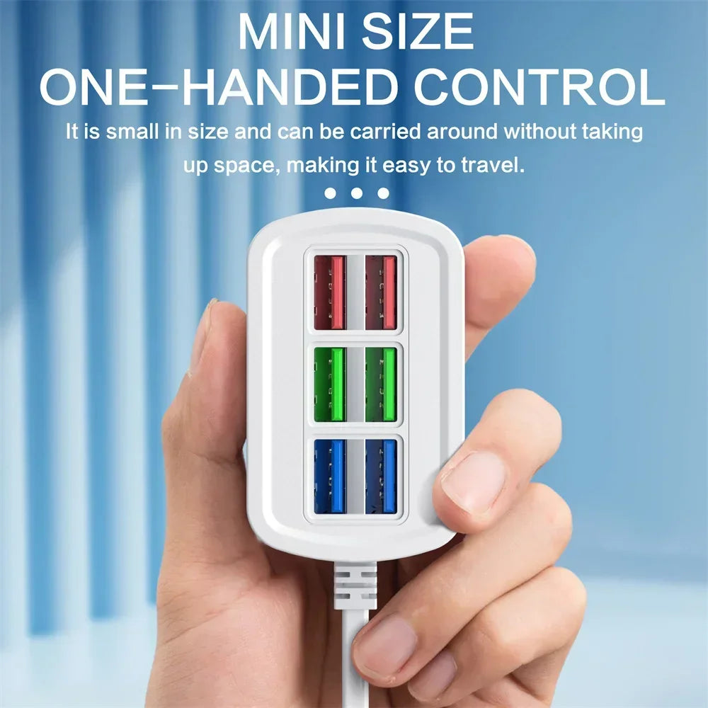 Universal Adapter Fast Quick Charging Head Socket Wall Charger Socket HUB Splitter