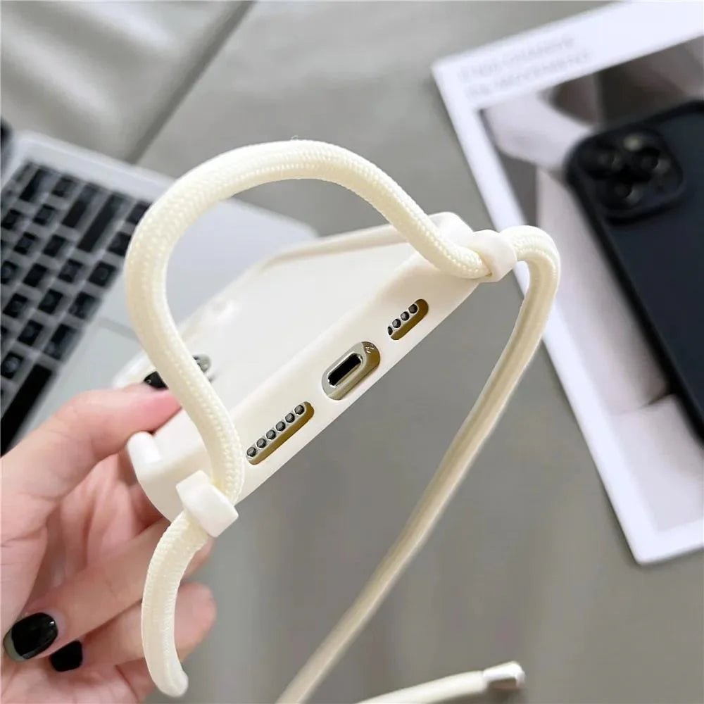 Cross Cover For iPhone 14 13 15 16 Pro Max