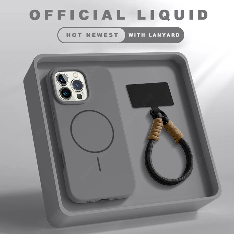 Magni Case For iPhone 15 14 16 Plus 11 12 13 16 Pro Max .