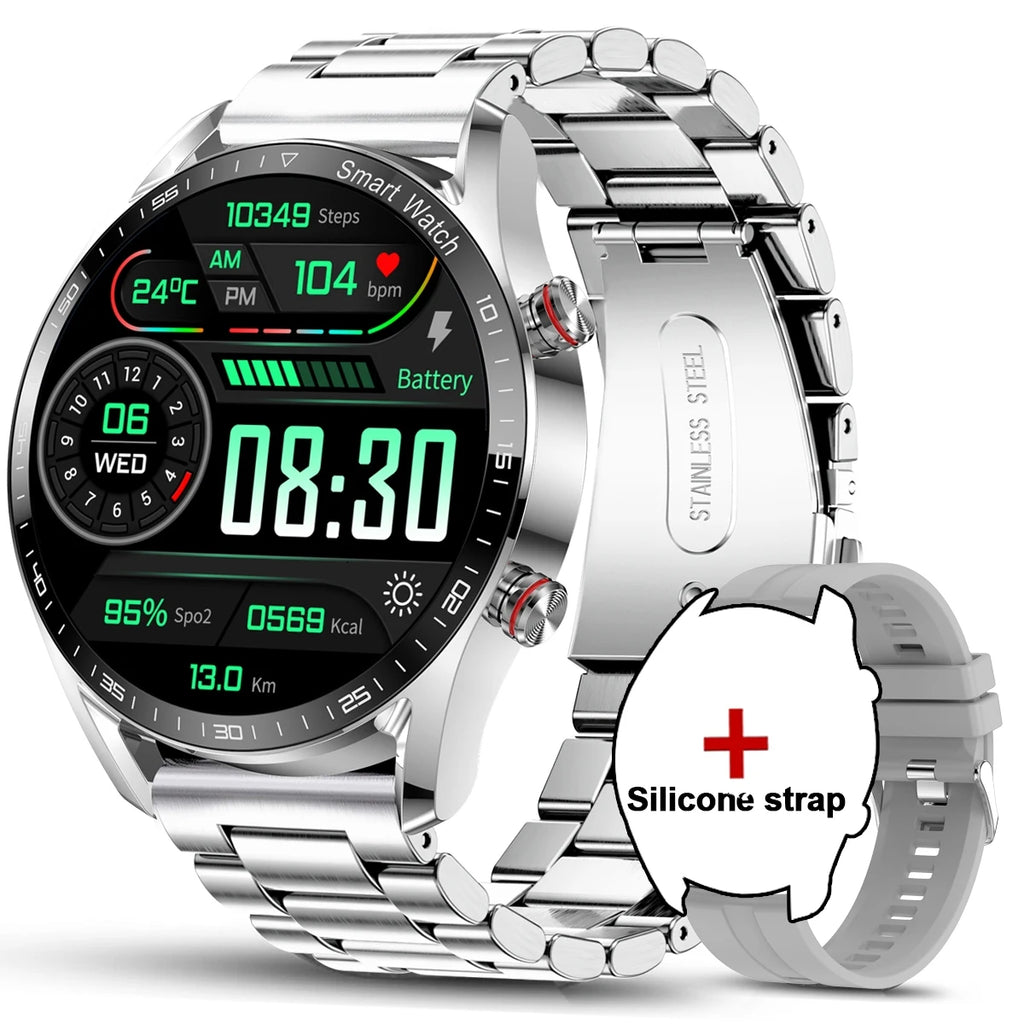 Smart Watch Men Multi-Sport Mode Heart Rate Health Monitoring Waterproof Business Smartwatch