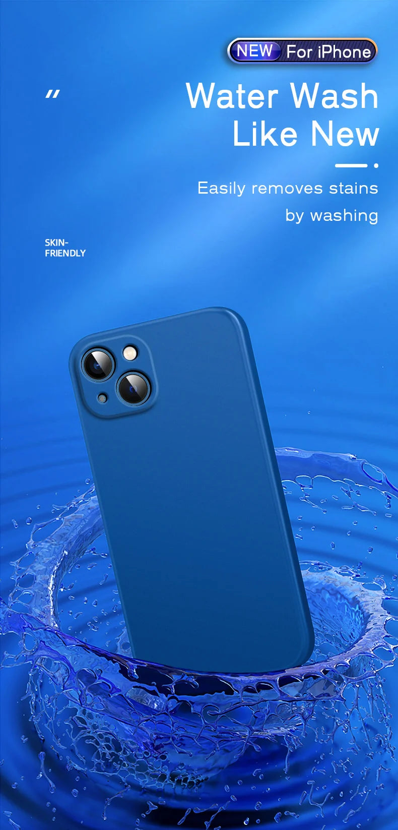 Silico Guard for iPhone 17 Air 16 15 14 13 11 12 17 Pro Max.