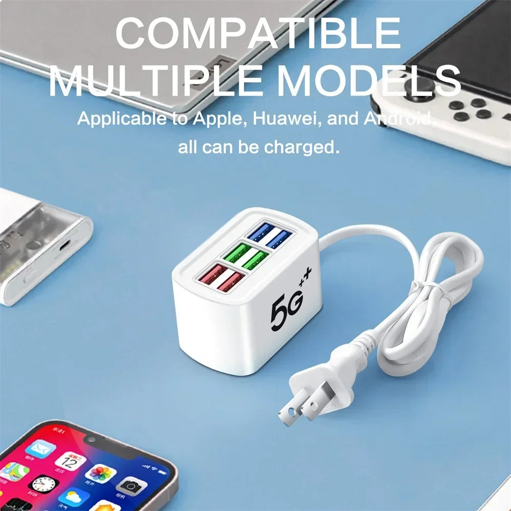 Universal Adapter Fast Quick Charging Head Socket Wall Charger Socket HUB Splitter