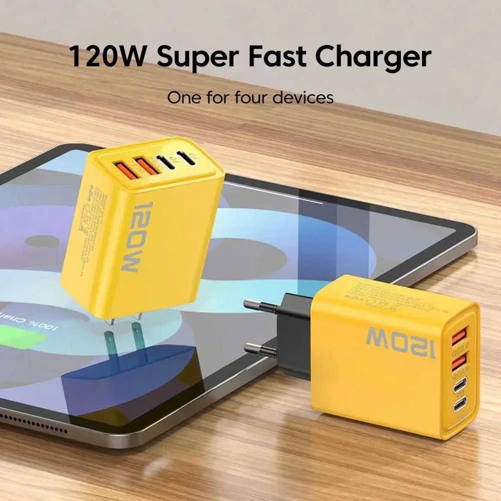 Quick Charge 3.0 Fast Charger Muti Total 120W .
